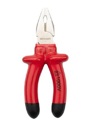 Плоскогубцы с резиновой ручкой средние 17см