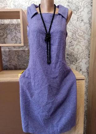 Женское шерстяное теплое платье apart