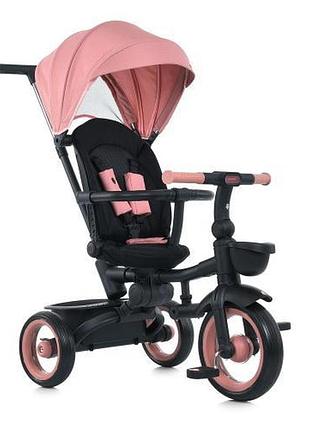 Детский трехколесный велосипед turbotrike (mt 1038 peach fuzz) поворотное сидение, складной