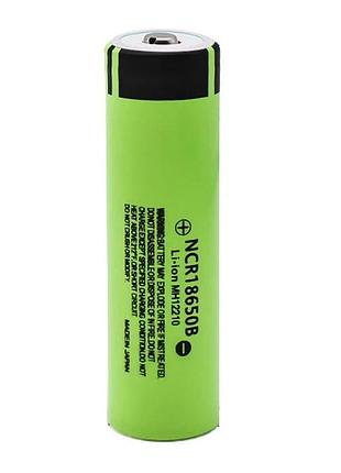Защищенный li-ion аккумулятор panasonic ncr18650b 3400 mah для фонарей и электроники аккумулятор с защит dm-11