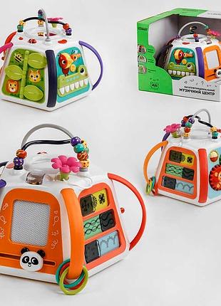 Музыкальный мультибокс tk 3153 от tk group с подсветкой, мелодиями и пальчиковым лабиринтом