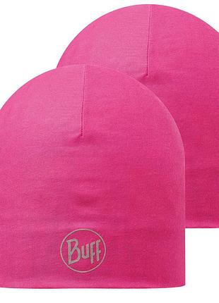 Шапка buff microfibre reversible hat r solid magenta