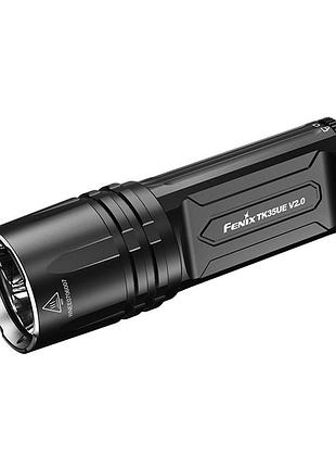 Ручной тактический фонарик fenix tk35ue v2.0 5000лм черный светодиодный фонарь для туризма и активного о ve-33