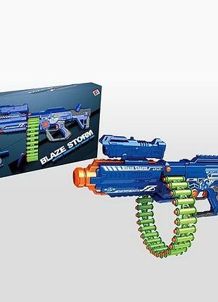 Автомат zc 7136 (6) 40 мягких патронов, аккумулятор 7.4v, звук, в коробке