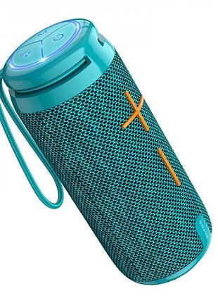 Беспроводная bluetooth колонка borofone br24 бирюзовый портативная колонка для музыки и отдыха блютуз ко ve-33