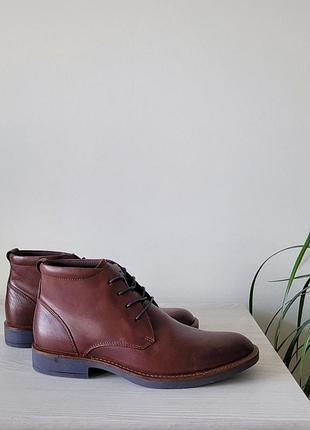 Черевики шкіряні оригінал ecco biarritz 630354 рр.40 4