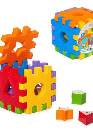 Гр конструктор «чарівний куб» 39176 (27) tigres, 12 елементів, в плівці