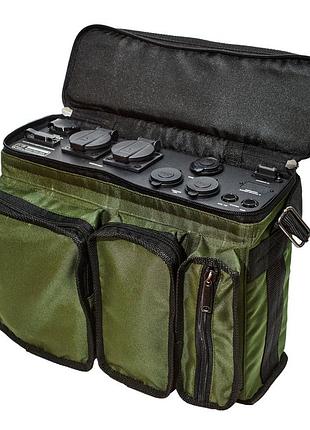 Багатоканальний блок charger bandera power-225 s для швидкого заряджання та освітлення 225000мач універс dm-11