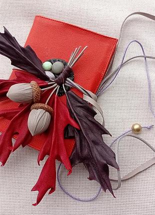 Блокнот.  кожа натуральная.