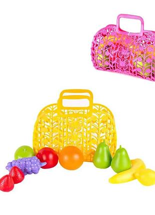 Набор игрушечных фруктов technok toys 5316, 10 штук, 15 см, в сумке