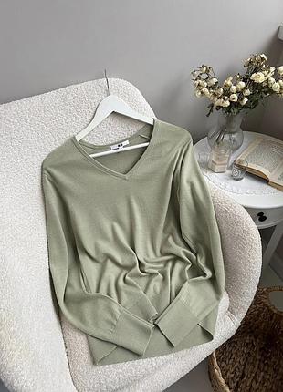 Uniqlo светрик 100% extra fine merino