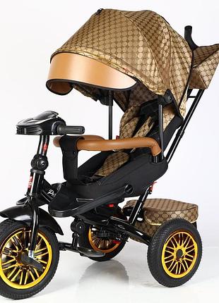 Детский трехколесный велосипед besttrike "perfetto" (8066 / 910-25) поворотное сидение