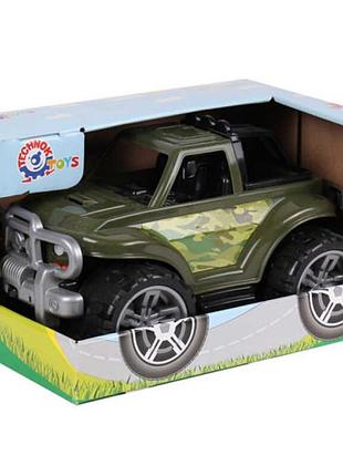 Граничный внедорожник 5019 «военный» от technok toys в оригинальной упаковке