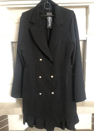 Сукня плаття жакет чорна святкова