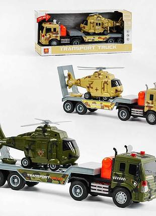 Игрушечный трейлер wy 571 g / h (18) с двумя видами, световыми и звуковыми эффектами, в коробке