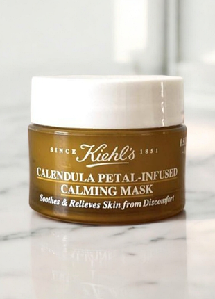 Маска для обличчя  kiehl's calendula petal-infused calming mask 14 мл