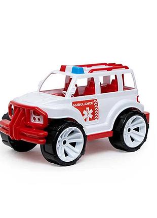 Игрушечный автомобиль «внедорожник классический малый» 326 (8) bamsic «скорая помощь» в сетке