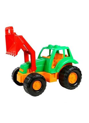 Іграшковий трактор orion 986 з функціональним ковшем для дітей