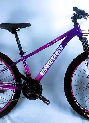 Детский велосипед спортивный corso 26 дюймов «energy» (en-26813) рама стальная 13’’