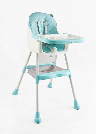 Стульчик для кормления toti (т-80907) без колес, съемный столик, корзинка