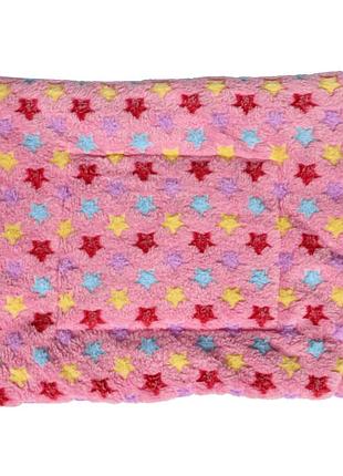 ★➚лежак для домашних животных taotaopets 573301 розовый для собак и кошек прямоугольный мягкий уютный dm-11