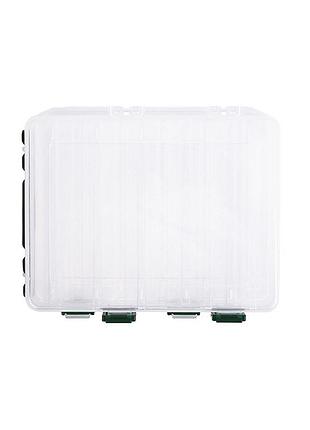 ★➚коробка для приманок leo 10 отсеков двусторонняя пластиковая для рыбалки контейнер для снастей dm-11