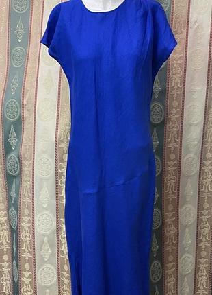 Нове льняне плаття колір електрик бренд autograph