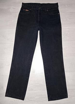 Мужские джинсы wrangler (техас), черные, размер 36-30
