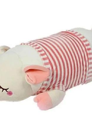 Масажна подушка piggy wjh-11 роликовий масажер з прогріванням для спини шиї та попереку масажний апарат dm-11