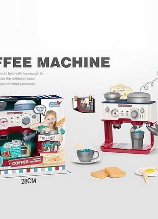 Кофемашина yy 6023 (12) песни на английском, выпускает пар, подсветка, в коробке