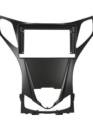 ★➚переходная рамка hyundai grandeur azera 2011-2016 9 дюймов черная установка для мультимедиа адаптер для