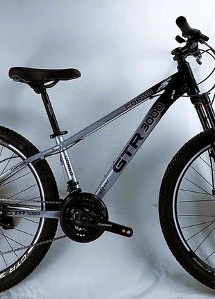 Детский спортивный велосипед corso «gtr-3000» 26 дюймов (gtr-50044) рама алюминиевая 13"