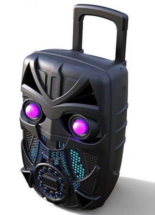 Акустическая колонка bt speaker rx-8178 сабвуфер 8 дюймов 20w для караоке и музыки блютуз колонка с микр dm-11