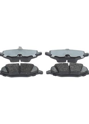 Колодки гальмівні дискові (комплект 4 шт) ford usa explorer (u5_) 3.5 2010.10- bo 0986495395