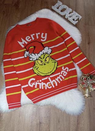 Светр новорічній різдяний грінч фемелі лук