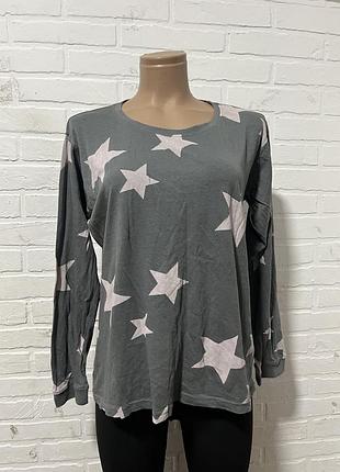 Жіноча домашня піжамна кофта реглан