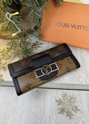 Женский кошелек louis vuitton моногам большой луи виттон