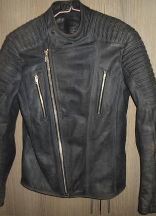 Куртка шкіряна косуха мотокурка розмір 52