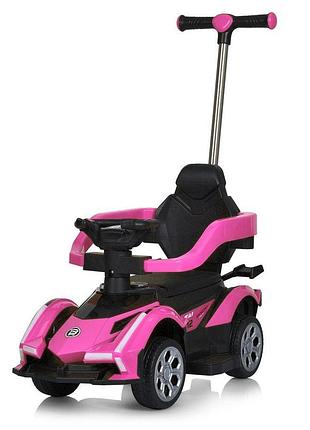 Дитяча каталка-толокар bambi 3в1 (m 5781eblr-8) з мотором