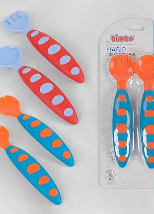 Гр набор детских приборов 45368 (144) "bimbo" в 2 цветах, на листе