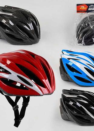 Защитный детский шлем b 31987 (40) tk sport с вентиляцией и регулируемыми ремнями, 4 цвета