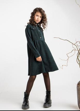 Вельветовое платье на девочку