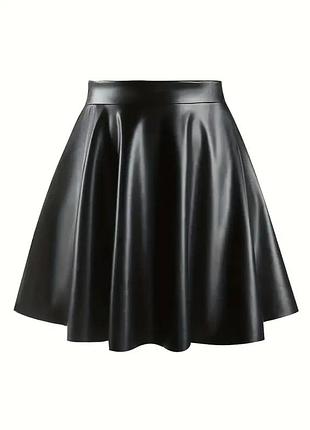 Шкіряна юбка