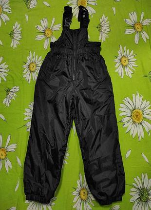 Брендовые, блестящие брюки для мальчика или девочки 9-10 р- 134-140 р -sports