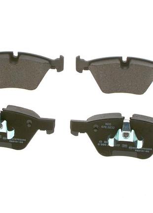 Колодки гальмівні дискові передн bmw 3 купе (e92) 2.0 2005.01-2013.12 bo 0986494117