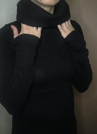 Теплое шерстяное платье don’t label me