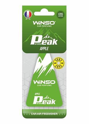 ★➚ароматизатор winso peak apple сухой 330 мл для автомобиля фруктовый освежитель воздуха натуральный dm-11