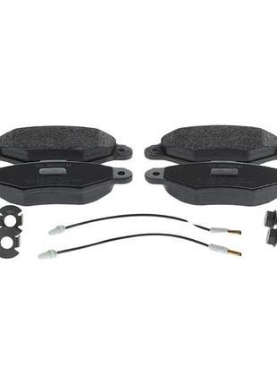 Колодки тормозные дисковые передн renault kangoo express (fc0/1_) 1.4 1997.08- bo 0986424455
