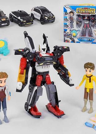 Интерактивный трансформер q 1906 (18/2) со световыми и звуковыми эффектами в фирменной упаковке