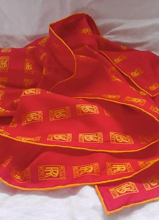 Вінтаж. шовкова хустка rolls roys